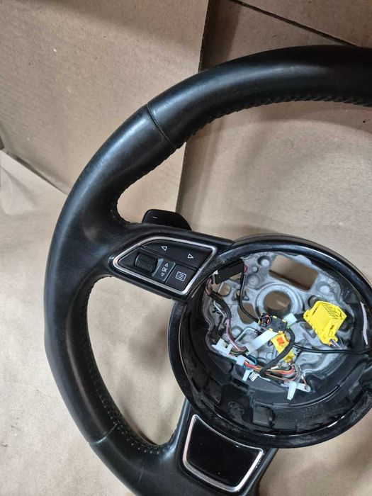 руль кожаний мультикермо з ліпістками Audi A7 A4 A5 A6 Q5 4G0419091S