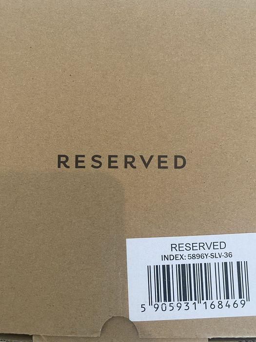 Туфлі святкові срібні Reserved