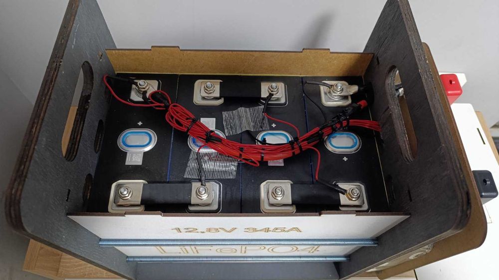 Аккумулятор lifepo4 345 Ач 12В + Инвертор 3000W + Зарядка до 100А
