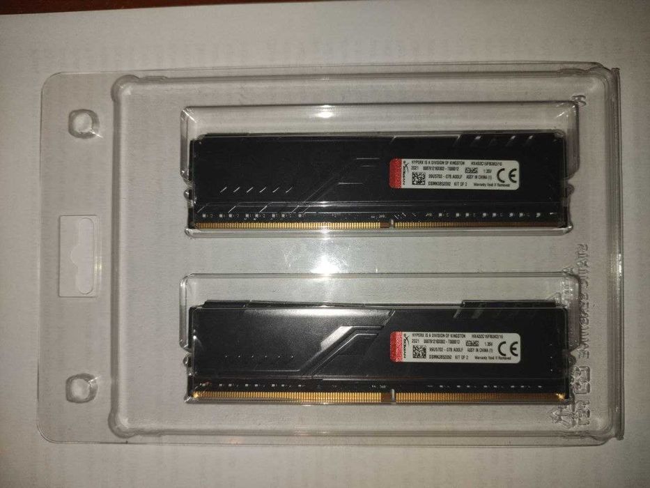 Zestaw pamięci Kingston HyperX FURY (DDR4DIMM;2x8GB;3200MHz;CL16)