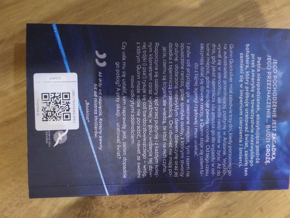 Książka Quicksilver Koontz