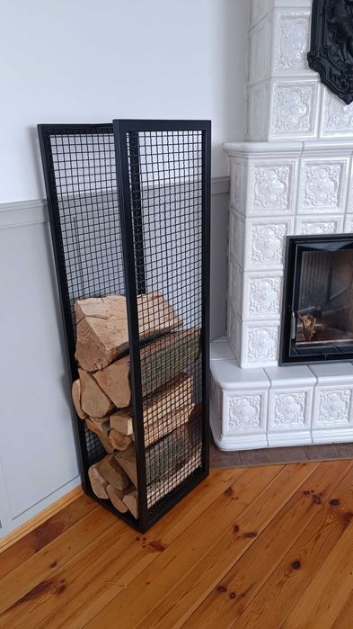 Kominek pojemnik na drewno szafka na ubrania odbiór osobisty