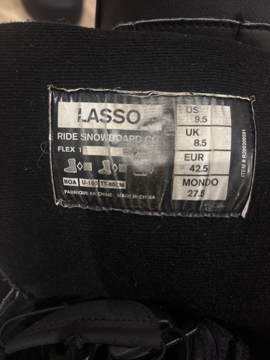 Buty snowboardowe Ride Lasso 2x boa