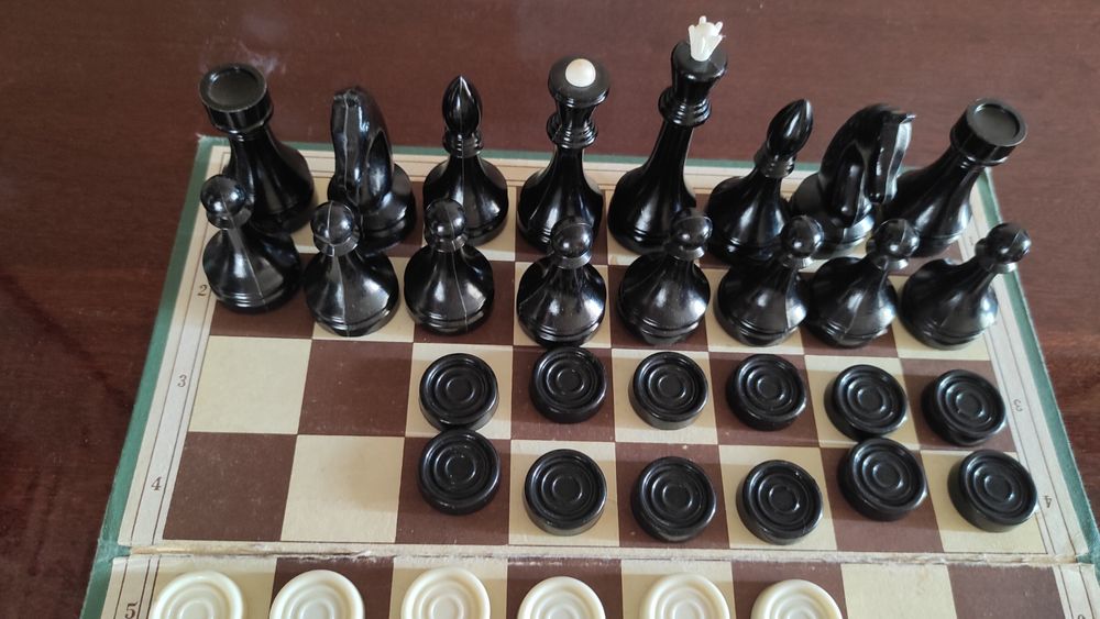 Шахматы и шашки времён СССР