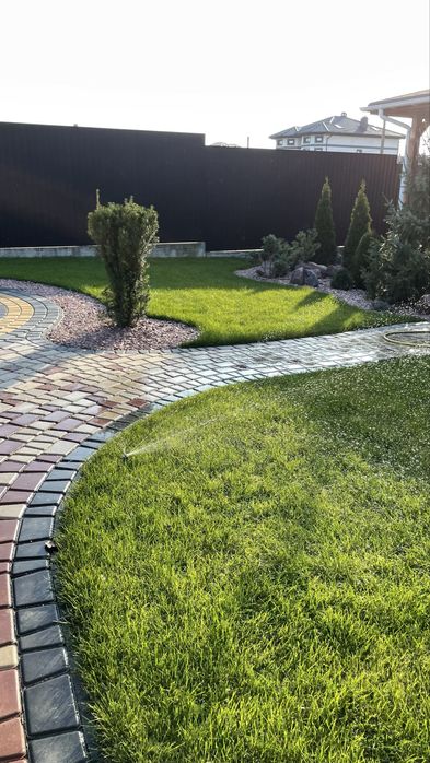 Рулонный газон / АВТОПОЛИВ | Газон Полив под ключ Одесса