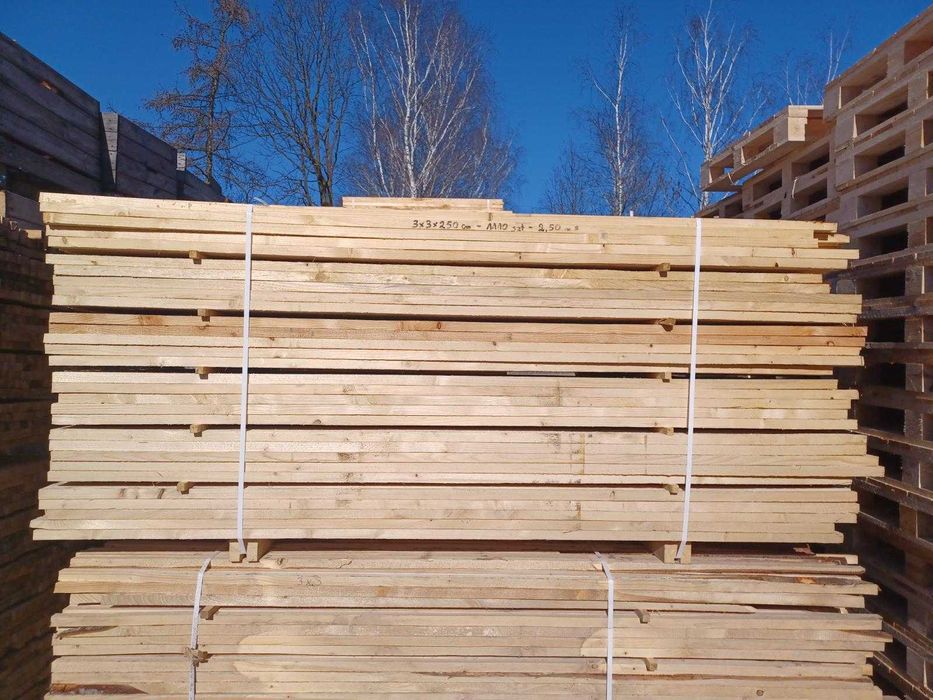 kantówka 3x3x250 cm krawędziak 3x3 cm przekładki łaty