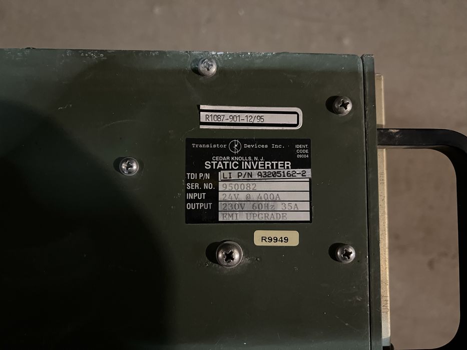 Промышленный инвертор 24V → 230V / 8 кВт (TDI, USA)