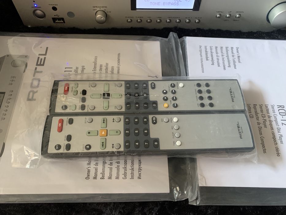 Unikatowy Rotel RA12/CD RCD12ZILV/FV 1450Euro/Zobacz!