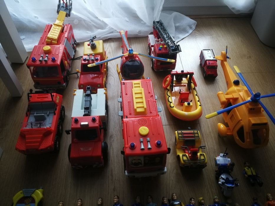Strażak Sam - duży zestaw figurek i pojazdów