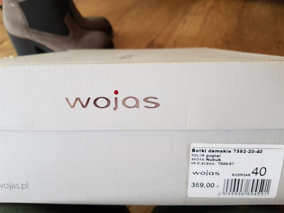 Wojas Botki damskie r.40
