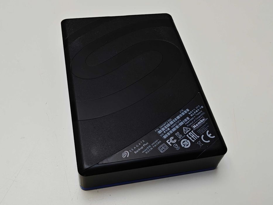 Dysk zewnętrzny SSD Seagate 4TB Backup Plus Pudełko Niebieski Portable