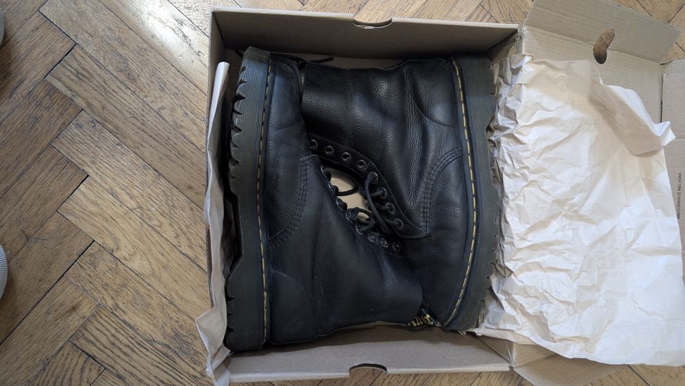 Buty Dr. Martens 1460 Pascal Bex | Czarna Skóra (Pisa) | Unisex