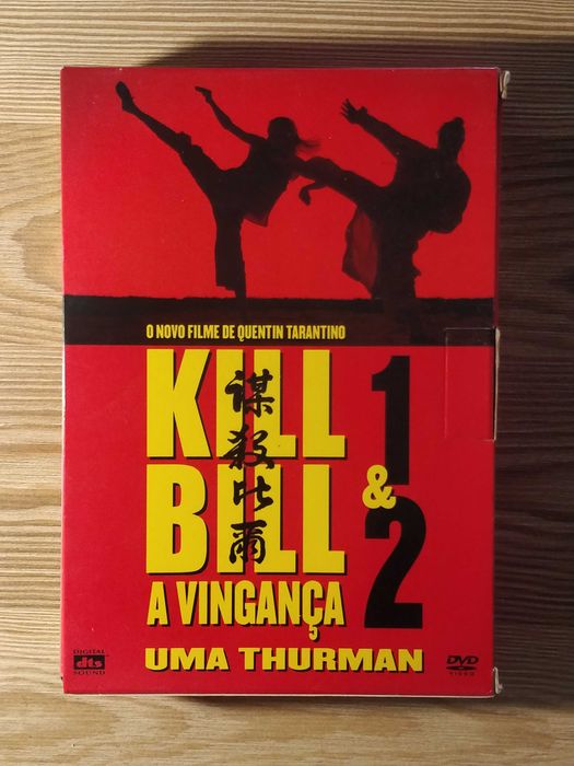 Dvd Kill Bill Vol 1 e 2 com caixa