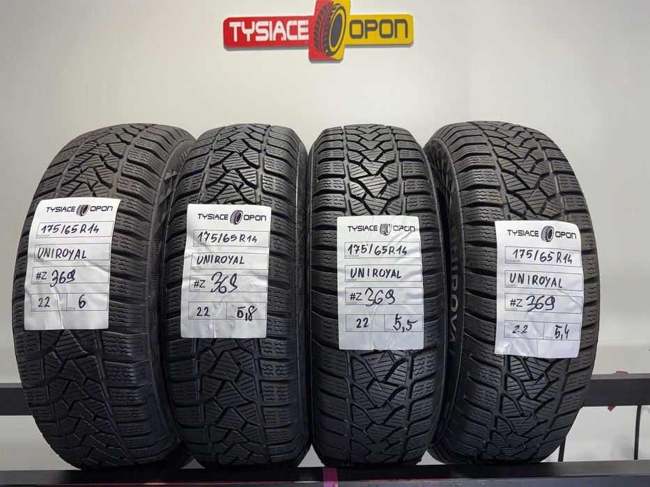 Opony Zimowe 175/65/14 Uniroyal WinterExpert Komplet #Z369