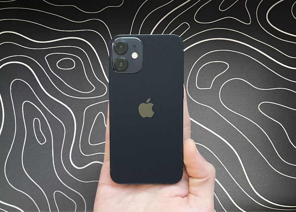 Дешевый - iPhone 12 MINI - 128 гб - NEVERLOCK - 83% АКБ - BLACK