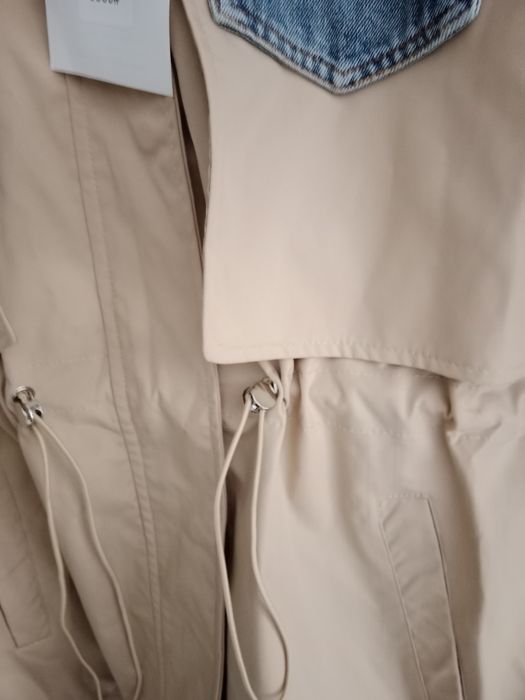 Parka damska premium wiosna jeans