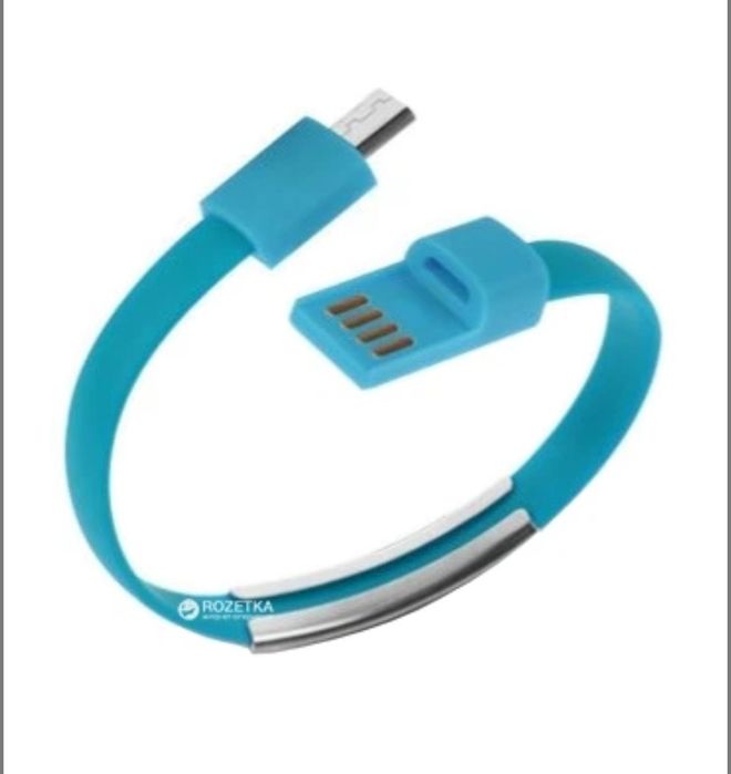 Кабель-браслет Value USB 2.0 - microUSB