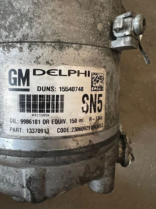 Compressor de AC Opel astra H Zafira B 1.7 CDTI