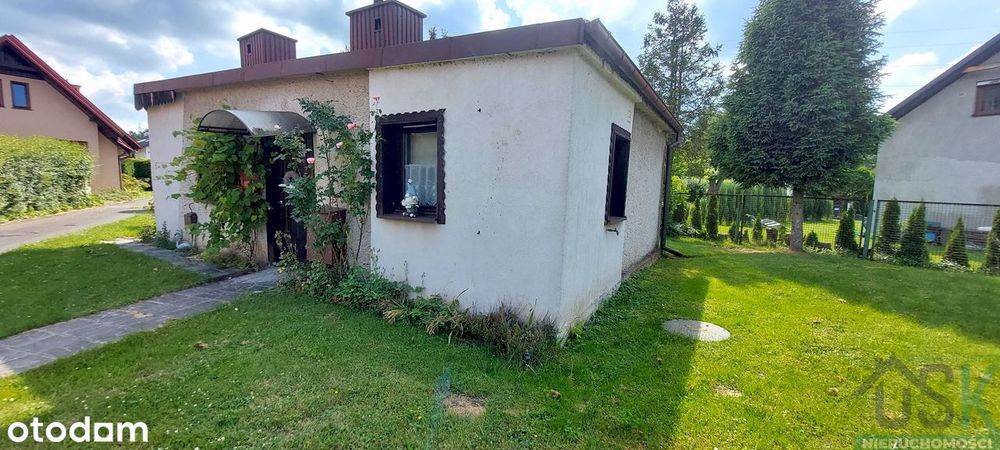 Parterowy dom z ogródkiem w Ustroniu Lipowcu