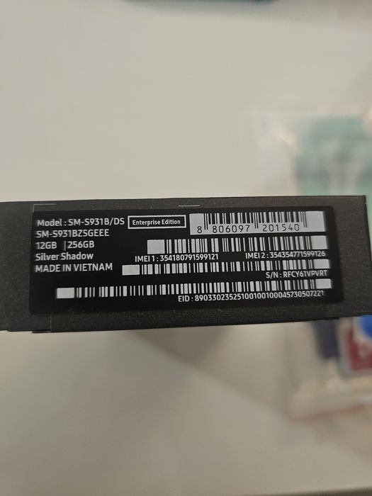 Samsung Galaxy S25, 256GB, Silver Shadow