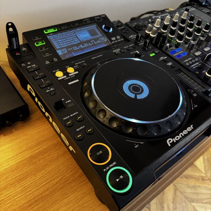 2x CDJ2000 + DJM800 konsola DJ Pioneer (mozliwa zamiana na nexus)