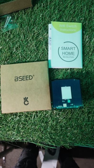 Dotykowy Włącznik Światła WiFi Bseed 3-Gang Szklany Smart Life | NOWY