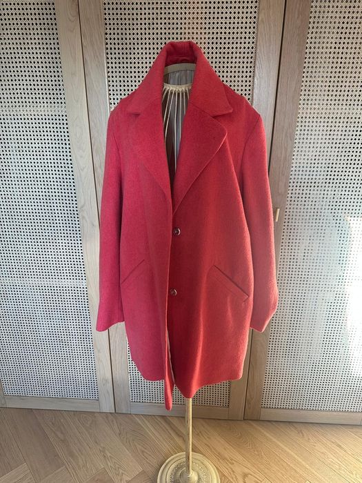 Płaszczyk malinowy rozmiar 38