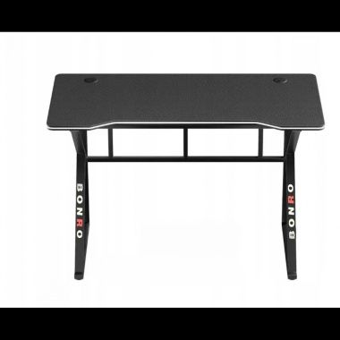 Геймерський ігровий комп'ютерний стіл чорний та білий