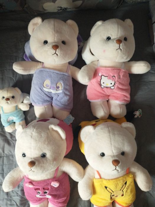 Duży miś 55 cm w stroju Andzi z Lilo i Stich nowa maskotka