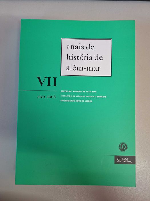 Anais de História de Além-Mar, volume 7, ano de 2006