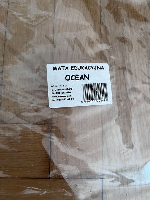 Mata edukacyjna dla niemowlaka ocean