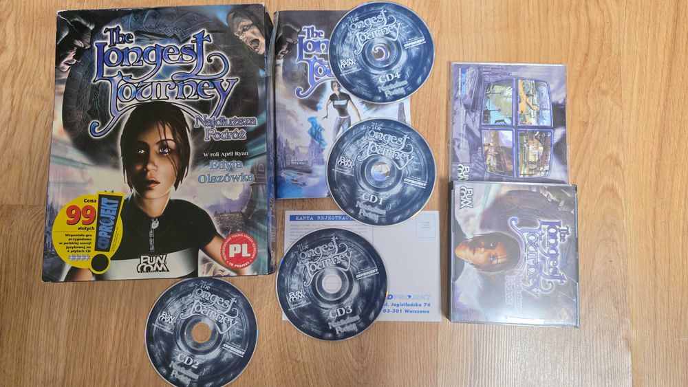 PC The longest journey Najdłuższa podróż PL premierowe polskie wydanie