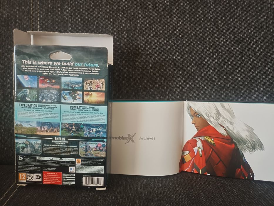 Pudełko Wii U Xenoblade Chronicles X - Limited Edition