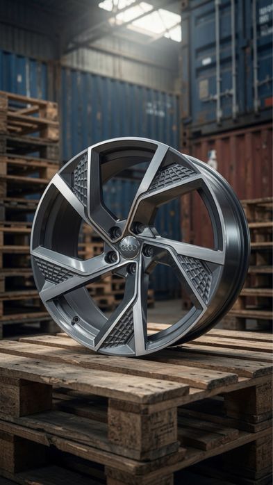 Нові диски R19 5x112 Audi A4 A5 A6 A7 A8 Q3 Q5 VW Passat B8 Arteon Tiguan Golf 7 8 Skoda Octavia A7 A8 Superb Kodiaq Cupra Formentor Seat Leon графіт