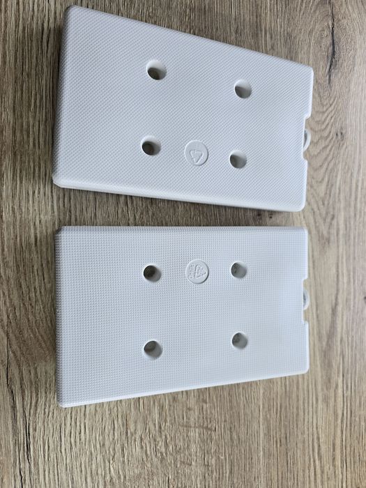 2 duże wkłady chłodzące do lodowki 21x13x2cm