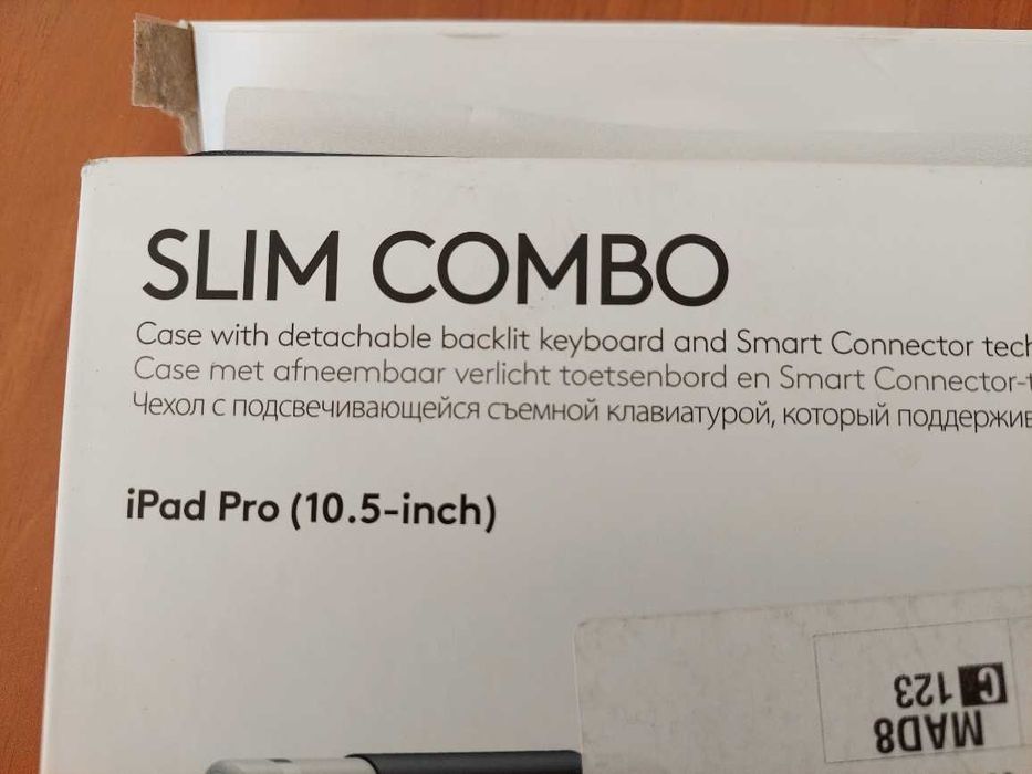 Teclado iPad 10.5 logitech slim combo