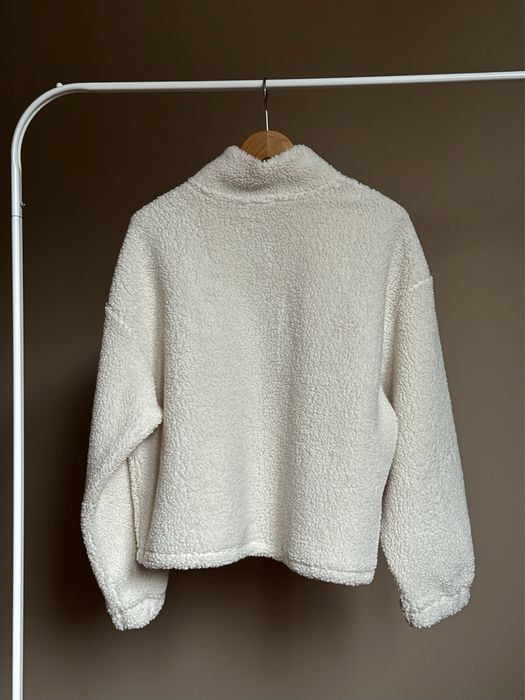 Bluza z misia z suwakiem u góry H&M rozmiar L nowa oversize