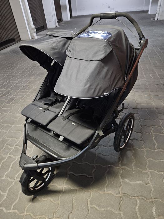 Thule Urban Glide 3 Double | Mega Zestaw 7w1 | Gondola, Torba, Akcesoria