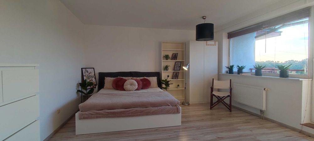 Mieszkanie 58m, 2 zamykane pokoje, Oddzielna kuchnia, Bielany, Chomiczówka, Zielona okolica, Duży balkon, 2 windy