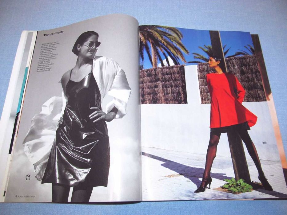 Burda International Wiosna 1995 wykroje Vintage