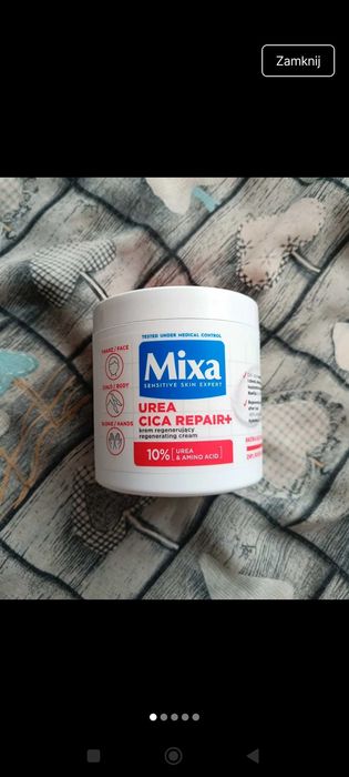 Mixa regenerujący krem do ciała 400ml