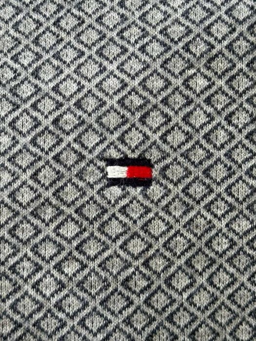 Поло Tommy Hilfiger custom fit Оригінал сіре M-L