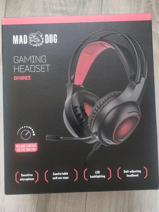 Słuchawki Mad Dog Gaming Headest GH003