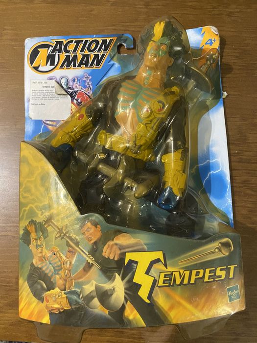 Action Man Tempest 2001 Hasbro ainda na embalagem