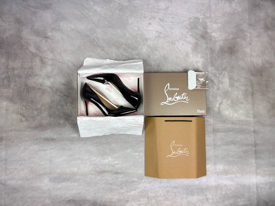 Christian Louboutin So Kate Black Patent 39 | Нові | Каблук 9 см | Червона підошва.