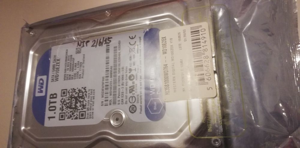 1TB SATA Hard Drive, 64MB Cache, Brand New Sealed64751967445506120