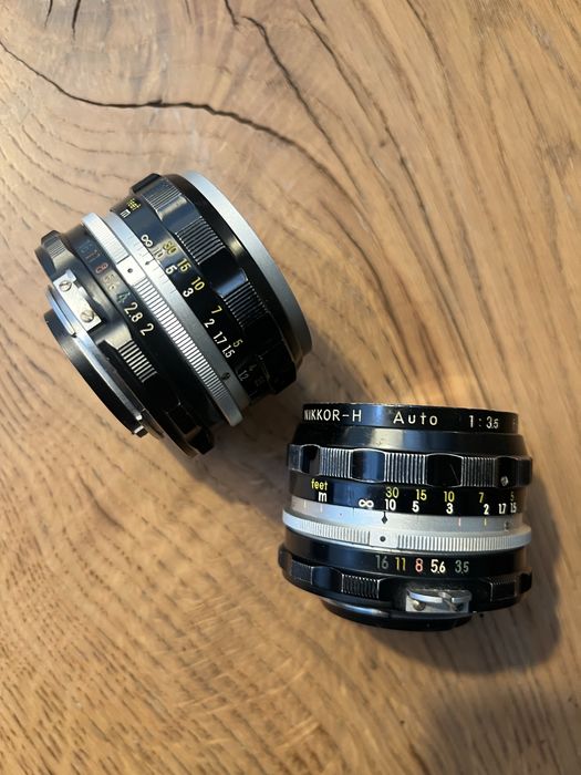 Nikon - 2 objectivas, 50 f2.0 e 28 f3.5