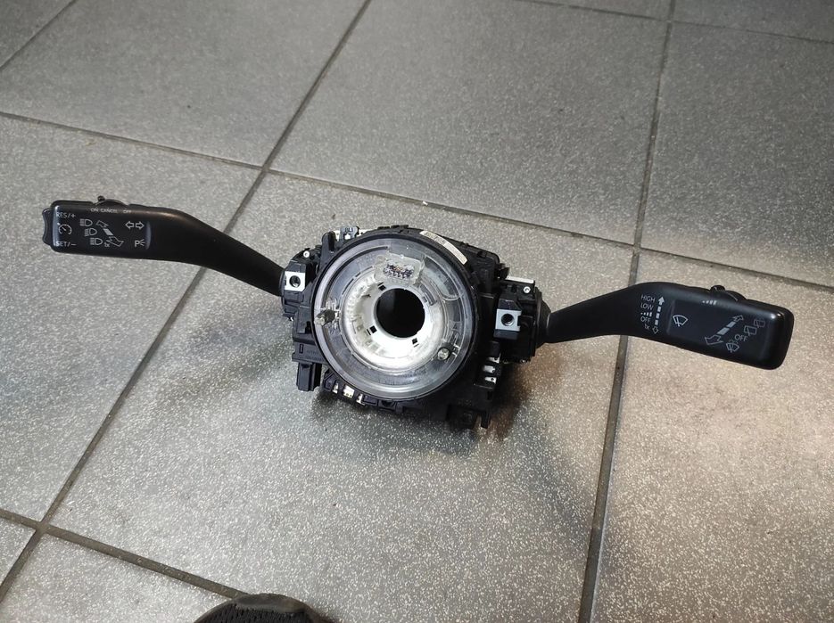 VW GOLF 6 TOURAN CADDY SKODA OCTAVIA 2 TEMPOMAT MANETKI ZWIJAK TAŚMA KIEROWNICY 5K0953549E 5K0953507BC WYSYŁKA !!!