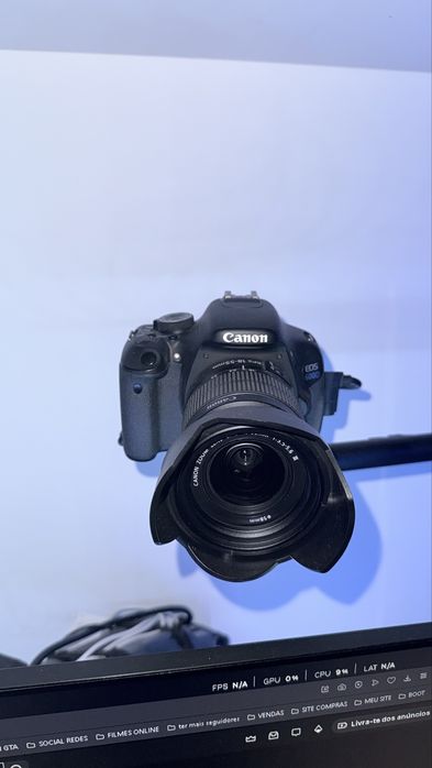 Canon 600D funcionado a 100%