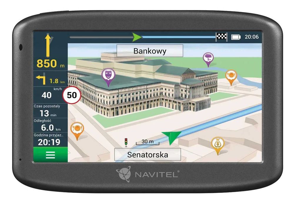 Nawigacja samochodowa  NAVITEL E 505 MAGNETIK